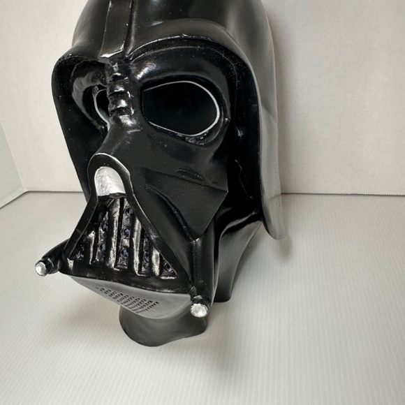Vintage 1995 Darth Vader Star Wars Lucas Film Ltd. Full Head Latex Mask Rare - Picture 5 of 9
